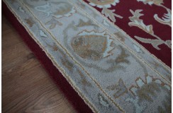 Klasyczny dywan z perskim wzorem wełna 250x300cm ornamenty kwiatowe