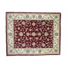 Klasyczny dywan z perskim wzorem wełna 250x300cm ornamenty kwiatowe