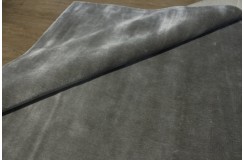 Dywan Brinker Carpets Flayosc dark grey szary z połyskiem 100% wiskoza