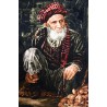 Klasyczny perski dywan Tebriz 50Raj ekskluzywny gęsto tkany obrazowy