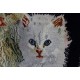 Dywan Tabriz 50Raj wełna kork najwyższej jakości i jedwab dywan z Iranu obrazowy Koty
