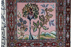 Orientalny perski dywan ręcznie tkany Kerman (Kirman) antyk