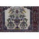 Bogaty klasyczny beżowy perski dywan Kerman (Kirman) ok 140x200cm 100% wełna Iran