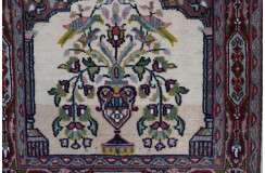 Orientalny perski dywan ręcznie tkany Kerman (Kirman) antyk