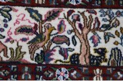 Orientalny perski dywan ręcznie tkany Kerman (Kirman) antyk