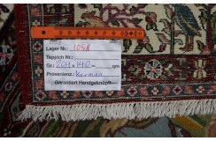 Orientalny perski dywan ręcznie tkany Kerman (Kirman) antyk