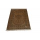 KOM - nowy piękny perski dywan (GHOM) 100% jedwab ręcznie tkany Iran oryginalny 100x150cm z podpisem