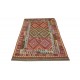 Kolorowy dywan kilim art deco 200x300cm z Afganistanu Chobi 100% wełna dwustronny vintage design nomadyczny