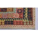 Kolorowy dywan kilim art deco 200x300cm z Afganistanu Chobi 100% wełna dwustronny vintage design nomadyczny