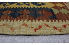 Etniczny kilim szary z Afganistanu dzieło Chobi nomadyczny 200x300cm