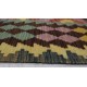 Kolorowy dywan kilim Maimana 165x245cm z Afganistanu 100% wełna dwustronny rustykalny