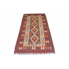 Kolorowy dywan kilim art deco 100x200cm z Afganistanu Maimana Chobi 100% wełna dwustronny vintage design nomadyczny