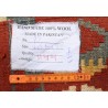 Etniczny kilim szary z Afganistanu dzieło Chobi nomadyczny 100x200cm