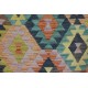 Kolorowy dywan kilim Maimana 200x300cm z Afganistanu 100% wełna dwustronny rustykalny