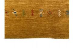 100% wełna dywan loribaft gabbeh z indii luksusowy 140x200cm