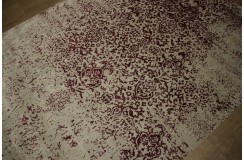 Dywan Luxor Living Amritsar 506 jagodowy 100% wiskoza 170x240cm vintage ręcznie tkany jedwab
