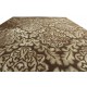 Brązowy wełniany designerski dywan 2cm gruby 160x230cm vintage Indie