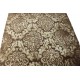 Brązowy wełniany designerski dywan 2cm gruby 160x230cm vintage Indie