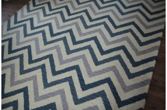 100% wełna gruby dywan z Indii 240x300cm brąz design piękny tani