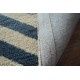 Nowoczesny wełniany dywan z Indii ręczny 240x300cm piękny wzór geometryczny