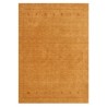 Gładki 100% wełniany dywan Gabbeh Handloom żółty/pomarańczowy 170x240cm etniczny