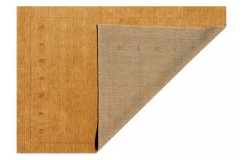 100% wełna gruby dywan handloom z indii pomarańczowy 170x240cm
