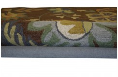 100% wełna gruby dywan z Indii  150x240cm design do salonu pętelkowy