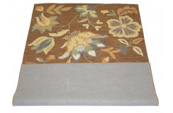 100% wełna gruby dywan z Indii  150x240cm design do salonu pętelkowy