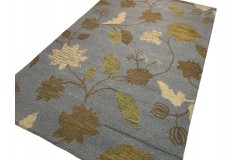 100% wełna gruby dywan z Indii  150x240cm design do salonu pętelkowy