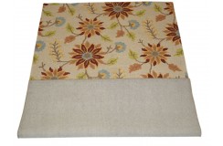 100% wełna gruby dywan z Indii  150x240cm design do salonu pętelkowy