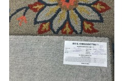100% wełna gruby dywan z Indii  150x240cm design do salonu pętelkowy