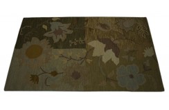100% wełna gruby dywan z Indii  150x240cm design do salonu pętelkowy