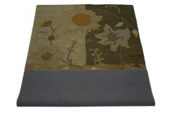 100% wełna gruby dywan z Indii  150x240cm design do salonu pętelkowy
