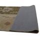 Kolorowy zielony kwiatowy dywan RUG COLLECTION do salonu nowoczesny design 100% wełna 150x240cm Indie