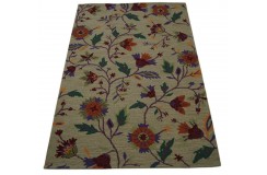 100% wełna gruby dywan z Indii  150x240cm design do salonu pętelkowy