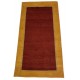 Piękny nowoczesny dywan klasyczny Gabbeh 100% wełna argentyńska żółty 90x160cm