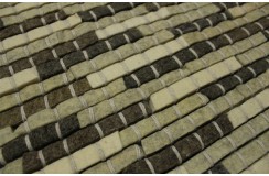 Wełniany dywan Brinker Carpets Stone Szary 200x300cm kamienie