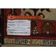 Dywan z Afganistanu 100% jedwab etniczny orientalny dywan ręcznie wykonany 113x197cm XX wiek cenny