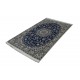 Nain 9la Habibian gęsto ręcznie tkany dywan z Iranu wełna + jedwab 120x172cm beżowy