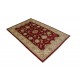 Czerwony luksusowy dywan Ziegler oryginał piękny ręcznie tkany dywan 120x180cm