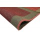 Nowoczesny dywan indyjski Gabbeh 100% wełna 120x180cm czerwony