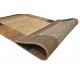 Piękny nowoczesny dywan klasyczny Gabbeh 100% wełna argentyńska brązowy 90x160cm