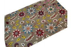 100% wełna gruby dywan z Indii  150x240cm design do salonu pętelkowy
