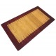 Nowoczesny dywan indyjski Gabbeh 100% wełna 120x180cm czerwony żółty