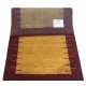 Nowoczesny dywan indyjski Gabbeh 100% wełna 120x180cm czerwony żółty