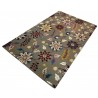 Kolorowy jasny kwiatowy dywan RUG COLLECTION do salonu nowoczesny design 100% wełna 150x240cm Indie