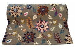 100% wełna gruby dywan z Indii  150x240cm design do salonu pętelkowy