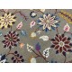 Kolorowy kwiatowy dywan RUG COLLECTION do salonu nowoczesny design 100% wełna 150x240cm Indie
