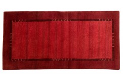 Dywan Luxor Living Nepal premium 100% WEŁNA 70x140cm czerwony