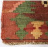 Etno kilim kolorowy Afgan dzieło Maimane nomadyczny chodnik 126x263cm